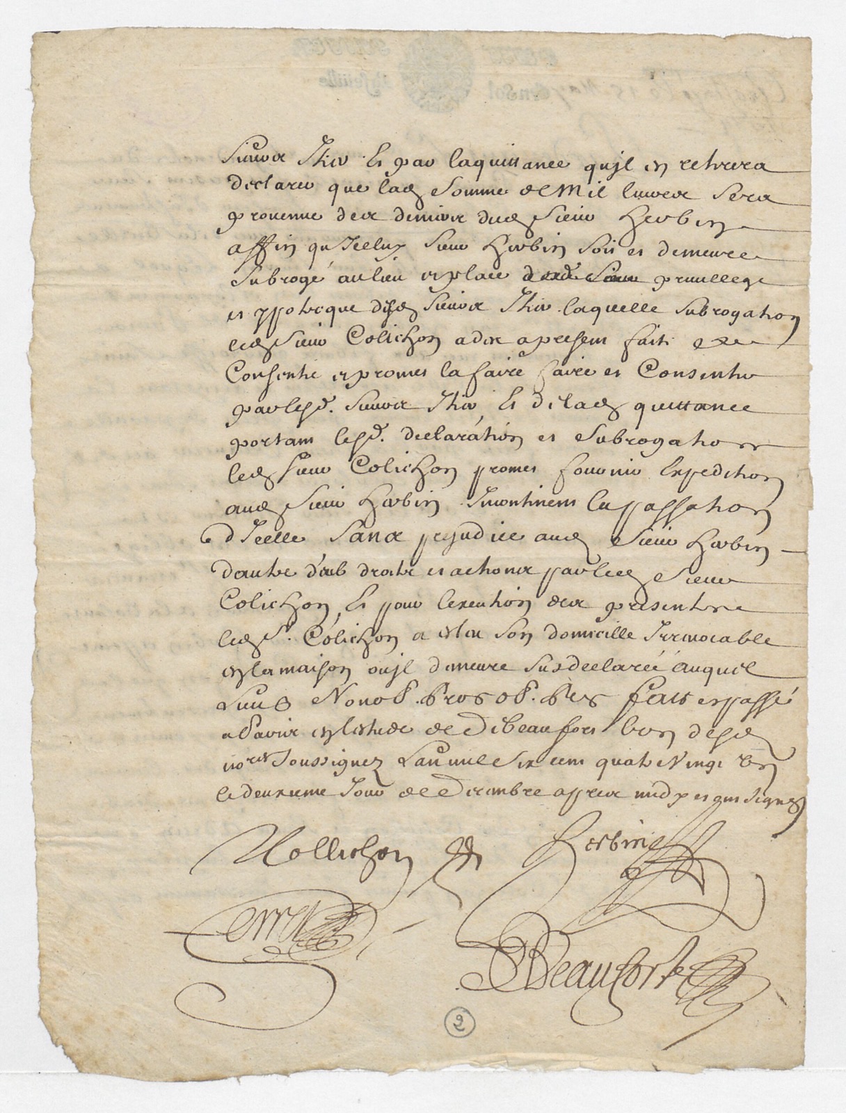 Documents notariés et stylo plume